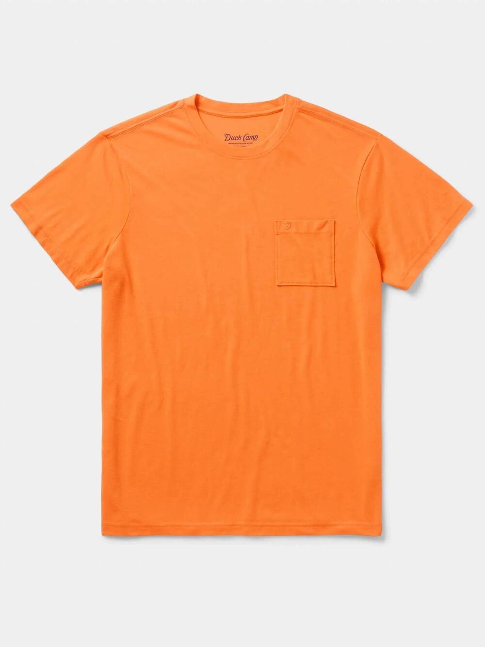 NEW DUCK CAMP men's essential tee in blaze